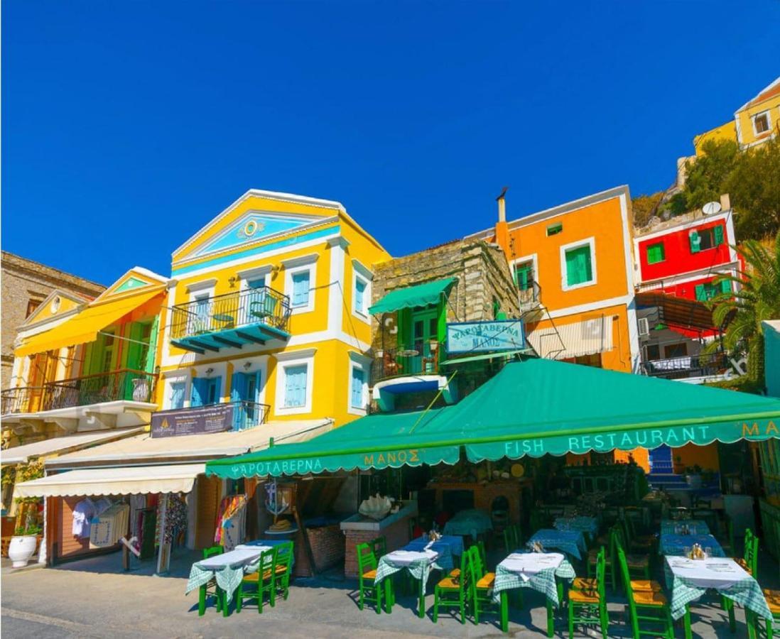 Nikolakis, Seafront - Harbor View Apartment ซีมี ภายนอก รูปภาพ